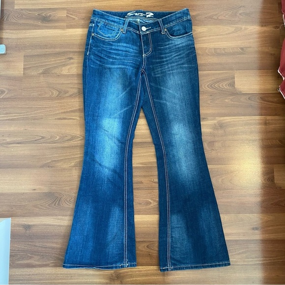 Seven7 Flare Jeans - Picture 3 of 9